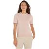 Tommy Hilfiger CO Jersey Stitch C-NK SS Sweater WW0WW38724 Maglioni, Rosa (Whimsy Pink), S Donna