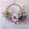 LOMOHOO Ghirlanda Decorativa per Porta di Fiori Artificiali - Benvenuto, Autunno, Metallo - Decorazione per Matrimonio, Soggiorno