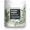 natural elements Proteine vegane - polvere proteica vegana al gusto di cacao - 1 kg - ad alto dosaggio: 62% di contenuto proteico da pisello, girasole e zucca - prodotta e testata in laboratorio in Germania