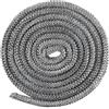 gvivej Guarnizione Stufa a Legna, Stufa a Legna in Fibra di Vetro, 14mm x 2,5m, Linea di Tenuta per Porte di Caminetti