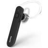 PHILIPS SHB1603/10 - Auricolari Bluetooth mono per telefonare senza fili, in gel morbido, colore: Nero