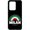 Bahaa's Tee Custodia per Galaxy S20 Ultra i love Milan, Amo Milano with Italy Flag Arc Graphic Designs
