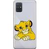 Ert Group custodia per cellulare per Samsung A71 originale e con licenza ufficiale Disney, modello Simba & Friends 009 adattato in modo ottimale alla forma dello smartphone, parzialmente trasparente