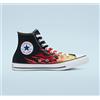 Converse Chuck Taylor All Star Archive Flame High-Top Scarpe Nero/Rosso