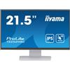iiyama ProLite Monitor PC 54,6 cm (21.5") 1920 x 1080 Pixel Full HD LCD Touch screen Tavolo Bianco T2252MSC-W2