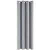 MRTREES Tenda Oscurante da Interno Tende per Camera da Letto Tende Corte con Anelli per Cameretta Bambini per Cameretta Bambini 140X210 CM Grigio Chiaro 1 Pannello