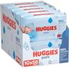 Huggies - Salviettine Pure per bambini, 10 confezioni da 56 pezzi