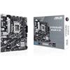 ASUS PRIME B760M-K Scheda madre Intel LGA 1700 mATX,2 slot M.2 PCIe 4.0, DDR5, Ethernet Realtek 2.5Gb, VGA, HDMI, SATA 6 Gbps, USB frontale 3.2 Gen 1, Aura Sync