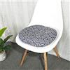 Morbuy Cuscini per Sedia Rotondi, Morbuy Estate Traspirante Cuscino Tatami Nordico Moderno Cotone e Lino per Interni ed Esterni, Giardino, Patio, Cucina e sedie da Ufficio (40x40cm,Stile Giapponese)