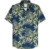 Dubinik® Camicie Hawaiane Stampate da Uomo Spiaggia Aloha Camicia Hawaiana Tropicale Vacanze Estive Camicia Uomo Manica Corta