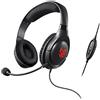 CREATIVE HS-810 SB Blaze Cuffie per Videogiochi, Nero [Classe di efficienza energetica A+++]