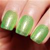 Imtiti Smalto gel per unghie, 1 pz 15 ml traslucido glitter verde chiaro colore Soak Off UV LED Nail Art Starter Manicure Salon fai da te a casa lampada per unghie necessaria