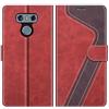 MOBESV Custodia LG G6, Cover a Libro LG G6, Custodia in Pelle LG G6 Magnetica Cover per LG G6, Elegante Rosso