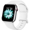 Higgs Cinturino Sportivo in Silicone Morbido Compatibile con Apple Watch 38/40/41/42/44/45/46/49mm-Cinturini Compatibile con Serie Ultra 2/10 /9/8 /7/6 /5/4 /3/2 /1 /SE (SE 2) - Uomo e Donna
