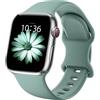 Higgs Cinturino Sportivo in Silicone Morbido Compatibile con Apple Watch 38/40/41/42/44/45/46/49mm-Cinturini Compatibile con Serie Ultra 2/10 /9/8 /7/6 /5/4 /3/2 /1 /SE (SE 2) - Uomo e Donna