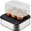 Profi Cook ProfiCook, Cuociuova con segnale vocale, controllo elettronico della durezza a 3 livelli, piastra antiaderente, PC-EK1276