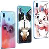 ZhuoFan Cover per Samsung Galaxy A40, Custodia Cover Silicone Trasparente con Disegni Ultra Slim TPU Morbido Antiurto 3D Cartoon 3 Pack Bumper Case Protettiva per Samsung Galaxy A40 (07)