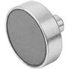 KIPP K0549.06.20 K0549 - Elementi magnetici, colore: Argento