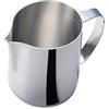 ILSA srl ILSA Lattiera per Cappuccino, Pen Jug, Acciaio Inox 18/10, Capacità 80 cl, Tazze 8