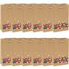 Idena 90800 - Sacchetti regalo palline per albero di Natale, 12 pezzi, 11 x 18 x 5 cm, sacchetti di carta, sacchetti regalo
