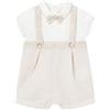 Mayoral Tutina Corta con Bretelle per Bimbo Lino 2-4 Mesi (65cm)