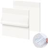Vicloon Note Adesive Trasparenti, 2 Pacchi 100Pcs Foglietti Adesivi Impermeabili Per Ufficio, 75 * 75mm Blocchetti di Memo Autoadesivi, Promemoria di Messaggio Adesivo Riutilizzabili Per Studenti