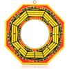 HERCHR concavo Esorcismo Amuleto Protezione Specchio, Specchio Cinese Bagua Feng Shui con Buona Fortuna per l'ornamento di affari della decorazione domestica(6 Concave)