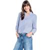 Cecil B344676 Camicetta Chambray, Blouse Blue, L Donna