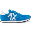 Armani Exchange Rio Retro Running, Scarpe da Ginnastica Uomo, Ocean Op White, 46 EU