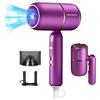Unipampa Asciugacapelli Professionale ioni, Asciugacapelli Pieghevole, Phon per Capelli, Phon Ioni, Hair Dryer, pulsante aria fredda, 2000 W, 3 Temperature 2 Velocità, Phon forte per Salone e Casa