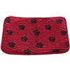 SOULONG Pee - Tappetino per incontinenza per cani, lavabile fino a 60°, riutilizzabile, impermeabile, 4 strati (40 x 60 cm, rosso rosso)