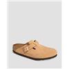 Birkenstock Ciabatte Da Donna Birkenstock Boston Vl Beige Narrow