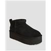 UGG Scarpe In Pelle Di Pecora Da Donna Ugg Classic Ultra Mini Platform