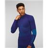 X-Bionic Maglietta A Maniche Lunghe Con Mezzo Collo Alto Blu Scuro Da Uomo X-bionic Energy Accumulator 4.0 Turtle Neck Lg Sl