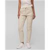 Aeronautica Militare Pantaloni Cargo Beige Da Donna Aeronautica Militare