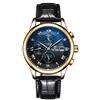 Haonb Orologi Da Polso,Orologio Meccanico Orologio Casual Impermeabile Automatico Multifunzione A 6 Pin, E