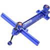 ZSHJGJR Vista di Arco Ricurvo Lega di Alluminio Bow Sight Visione Vista a Pin Singolo per Arco Ricurvo Accessorio (Blu)