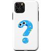 Funny Blue Big Question Mark - Guess Who Custodia per iPhone 11 Pro Funny Blue Big Question Mark ? Grammatica e punteggiatura