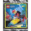 Blue Ocean LEGO City Diver e Granchio Minifigure Foil Pack Set 952107
