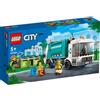 LEGO City - 60386 - Camion per il Riciclaggio dei Rifiuti