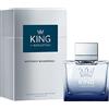 Antonio Banderas Banderas King of Seduction, Eau de Toilette Spray per Uomo, Maschile, Fragranza Intensa ed Energica con Bergamotto e Mela, 100 ml