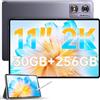 OUKITEL OT8: Tablet 11" 2K, 30GB+256GB (1TB), Penna, Android 13, 8800mAh, 13MP+8MP, 4 Altoparlanti, GPS, OTG, octa core 2k