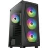 Aerocool Case Aerocool Falcon V2 Mid-Tower Vetro acrilico Nero [ACCM-PV41142.11]