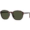 Persol Occhiali da sole Persol 3343S 24/31 - Occhiali da sole rotondi havana tartarugati Persol 8056597985536