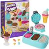 Kinetic Sand, Playset Gelati Deliziosi, Sabbia Cinetica Profumata, Sabbia Magica e Colorata 454gr, Accessori Gelato Inclusi, Giocattoli per Bambini e Bambine, 3+ Anni