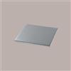 LUCGEL SRL Sottotorta Quadrato Alto Ideale per Cake Design in Cartoncino Rigido Argento 20x20 cm 3 pezzi