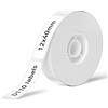 NIIMBOT Termica Label Maker Paper NIIMBOT D11 12×40mm adesivi bianchi impermeabili antistrappo sostituzione per D11 Label Print Office & Home 160 etichette/rotolo (12 × 40 mm)