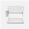 Brabantia SCOLAPIATTI SINKSIDE PIEGHEVOLE LIGHT GREY