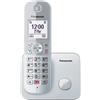 Panasonic Telefono Cordless senza Fili con Vivavoce colore Silver - KX-TG6851JTS