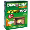 Diavolina - Accendifuoco, Conf. da 80 Cubi